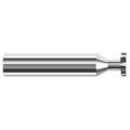 Harvey Tool Keyseat Cutter - Staggered Tooth - Square, 0.3750" (3/8), Neck Dia.: 1/8" 867330